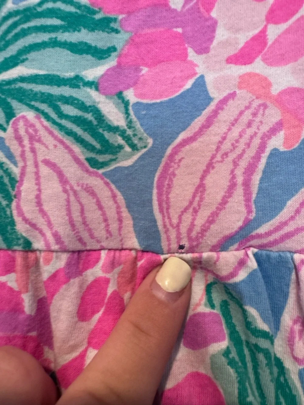 Girls Lilly Pulitzer Lorina Swing Dress Size Small (4)